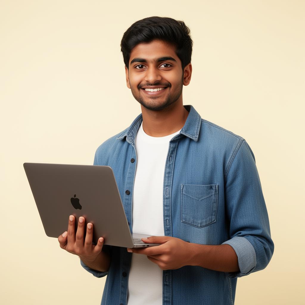 Male student